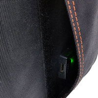 Chargeur solaire portable pliable SMUXI 6W5V en silicium monocristallin avec câble USB de 2m, efficacité de 21%, petite taille pour la conduite autonome