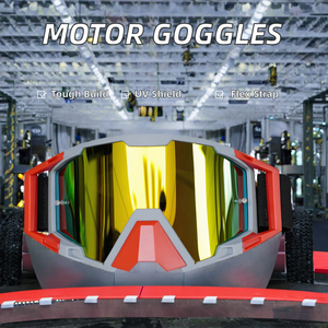 Lunettes de moto en gros, lunettes anti-poussière pour adultes, lunettes de moto tout-terrain, lunettes de motocross, lunettes de surf - Product Image 2