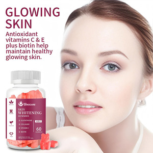Gommose Sbiancanti per la Pelle OEM, Miglior Integratore per Schiarire e Uniformare il Tono della Pelle, Rimuove le Macchie Scure, con Biotina e Collagene, Integratore Erboristico - Product Image 3