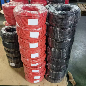 TUV 4MM 6MM Single Double Core <strong>Pv</strong> Cable 20m 100M 500M Solar Cable - Product Image 3