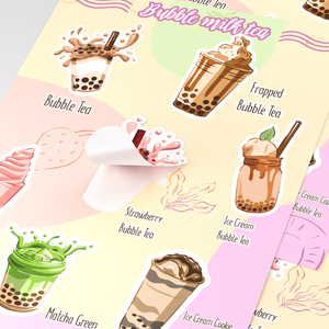 定制印刷防水标签 高品质乙烯基模切贴纸 - Product Image 3