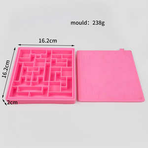 Moule en silicone <span class=keywords><strong>Tetris</strong></span> pour blocs de construction, bac à glaçons, résine époxy, décoration de gâteaux et pâtisserie - Product Image 5