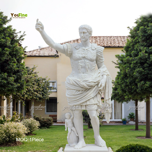 Kích thước tùy chỉnh biệt thự sang trọng hoặc Bảo tàng hiển thị đá cẩm thạch lớn Caesar tượng cổ - Product Image 1