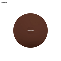 Ensemble d'accessoires de Pilates : haltères en silicone, poids de cheville, anneau de Pilates pour femmes, cercle de Pilates, kit de puissance de Pilates marron chocolat