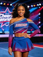 Uniformes de cheerleading sportifs personnalisés, vêtements de performance respirants, conception gratuite, fabricant en gros