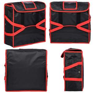 Custom Portable Oxford Soft Wine <b>Cooler</b> Thermal <b>Bag</b> <b>Large</b> Insulated <b>Cooler</b> <b>Bag</b> Pizza Delivery <b>Bag</b> with Shoulder Strap - Product Image 4