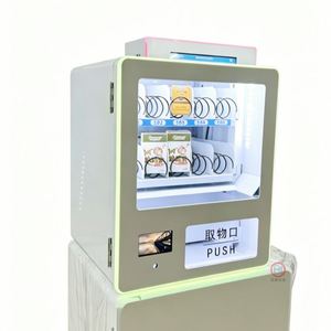 Mini distributeur automatique mural en spirale avec fonction de paiement par code QR SDK, capacité de 20 à 150 articles pour snacks, boissons, cosmétiques - Product Image 2