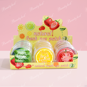 Patchs pour les yeux en coton végétalien à l'extrait de fruits frais et au collagène, pour les cernes, anti-gonflements et anti-rides, tous types de peau, logo personnalisé - Product Image 2
