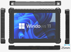 Oem 10.1 אינץ תעשייתי מחשב לוח אינצ 'ל סלרה על n5100 12000mah ip67 עמיד למים win10/11 - Product Image 6