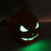 Machine à fumée électrique 600W RGB avec 5 LED colorées, effet scène, brouillard de citrouille, télécommande, pour mariage, fête, DJ, Halloween