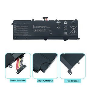 Batería Interna C21-X202 para Portátil <span class=keywords><strong>ASUS</strong></span> VivoBook S200 <span class=keywords><strong>S200E</strong></span> X202 X202E <span class=keywords><strong>S200E</strong></span>-CT209H <span class=keywords><strong>S200E</strong></span>-CT182H <span class=keywords><strong>S200E</strong></span>-CT1 - Product Image 2