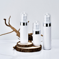 Flacon pulvérisateur cosmétique en plastique très vendu, 40 ml, 60 ml, 80 ml, en PET, avec bouchon rond, pour toner, brume faciale, brume capillaire