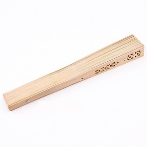 Ventagli Pieghevoli in Legno Profumati al Sandalo Cinese, Ventagli a Mano da 20 cm per Decorazione Domestica - Product Image 2