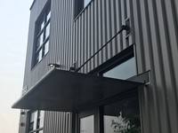 Auvents en aluminium métallique auvent extérieur pour balcon