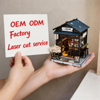 Service de découpe et gravure laser OEM ODM personnalisé pour le bois, le contreplaqué, les créations en MDF avec couleurs UV et conception personnalisée de puzzle 3D