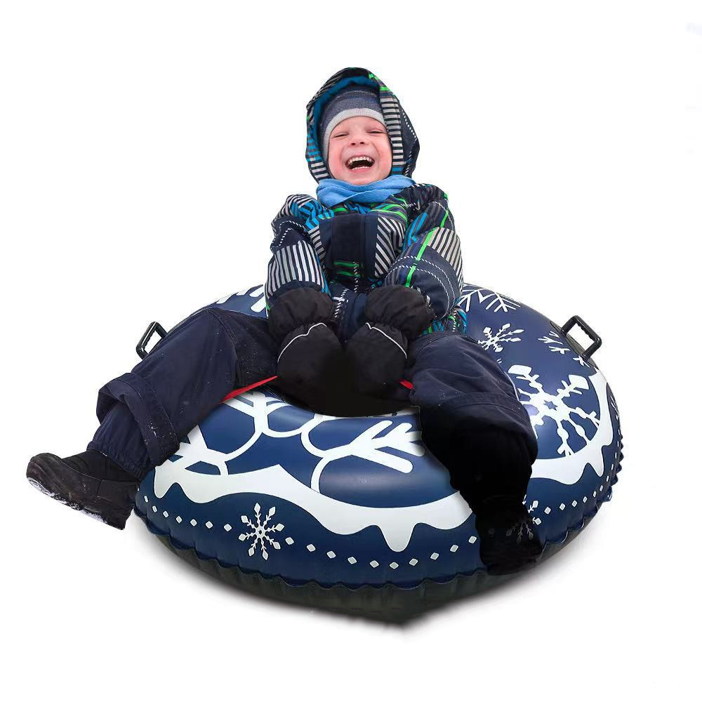 120 см Снежная труба сверхмощный Зимний спорт надувной лыжный круг Снежная труба сани