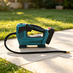 Manomètre numérique sans fil, gonfleur de pneus, <span class=keywords><strong>compresseur</strong></span> d'air, batterie 20V, gonflage rapide, portable, arrêt automatique, LED - Product Image 1