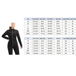 Haut de sport à manches longues pour femme, combinaison de sudation pour fitness, gym, course en extérieur, amincissement et remodelage corporel, avec fermeture éclair - Product Image 4