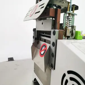 Yüksek performanslı otomatik cırt cırt kesme makinası kumaş bant sıcak kesici