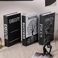 Offres Spéciales livres ornement chambre mode accessoires de tir étagère décor à la maison Table basse décoration livre décoratif