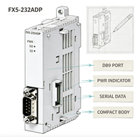 Adaptador de Puerto de Programación FX5-232ADP RS-232C para PLC FX5, Descarga y Carga de Programas