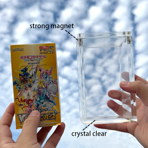 Estuche de exhibición de imán fuerte para disfraz TCG, caja de refuerzo japonesa para caja, colección de <span class=keywords><strong>Pokemon</strong></span>, Protector Acrílico - Product Image 4