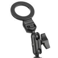 Manizek TE655 Support de Bras Magique Extensible en Aluminium Réglable avec Vis 1/4 Pouce pour Tableau de Bord et Utilisation au Bureau