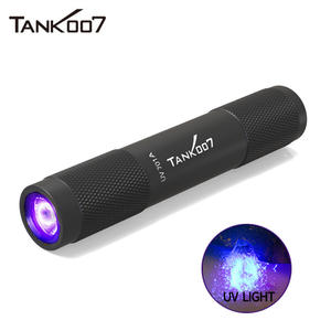 Tank007 UV701A EDC lampe de poche détection fluorescente Linterna Led Pet Skin Inspection torche Blacklight 365nm lampe de poche Uv - Product Image 1