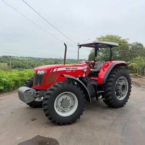 Tracteur agricole à roues Massey Ferguson 4292 HD rouge d'occasion avec auvent, moteur Mitsubishi 110 CV/100 CV, 2001-4000 heures de fonctionnement - Product Image 1