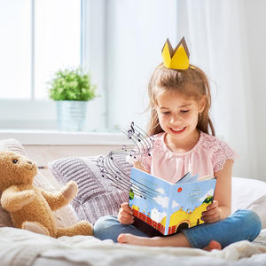 <span class=keywords><strong>Comptines</strong></span> françaises personnalisées Livre audio tactile pour enfants Bouton de musique Livre sonore - Product Image 1