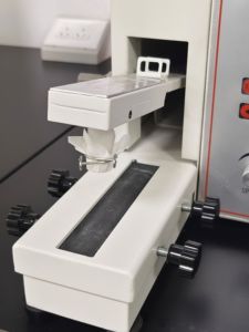 Tự động ma sát decolorization thử nghiệm máy màu crocking Tester thử nghiệm vải khô/ướt cọ xát độ bền màu - Product Image 6