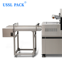 Machine de scellage automatique de barquettes DQ810TG pour la production de plats préparés, de viande, de fruits et de légumes, ligne de production continue d'emballage de barquettes alimentaires