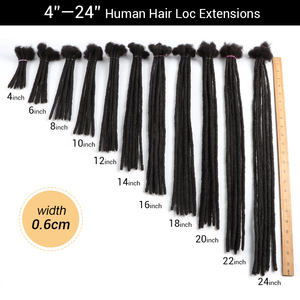 Cheveux Naturels-Extensión de rastas de cabello humano artificial de color degradado, pelo humano barato | Meches Humain En <span class=keywords><strong>Gros</strong></span> - Product Image 3