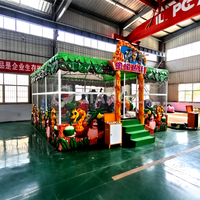 Manège de parc d'attractions pour enfants QiangLi, équipement de terrain de jeux extérieur, capacité de 500 kg pour plus de 10 passagers
