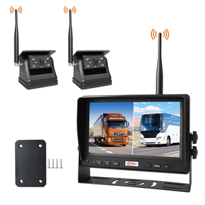 Cámara de respaldo inalámbrica solar magnética personalizada y kits de monitor de 5 pulgadas perfectos para remolques Fifth Wheels RVs y más - Product Image 5