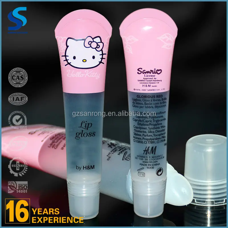 Son Bóng Trong Suốt Có Đèn Led Màu Hồng Đen 5Ml 8Ml 10Ml Dễ Thương Sang Trọng Kèm Đũa Son Bóng Màu Vàng Bạc Kèm Gương