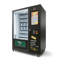 Máquina Expendedora con Cámara de Seguridad, Sistema de Monitoreo Antirrobo, Kiosco Comercial para Exteriores en Áreas de Alto Riesgo