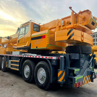 Grue de chantier mobile d'occasion, équipement de levage robuste, grue à flèche télescopique pour chantier de construction