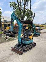 Kubota-miniexcavadora u17 de segunda mano, motor diésel de 2 toneladas