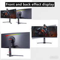Moniteurs de jeu incurvés BELLGO haute définition 24" 27" 32" 34" IPS LCD, taux de rafraîchissement 165Hz, 2K/4K, temps de réponse 1ms, 120% SRGB
