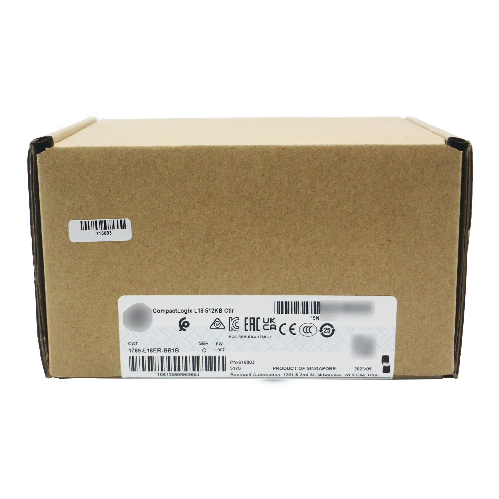 Original 1769L18ERBB1B Stock New PLC Programming Controller 1769-L18ER-BB1B