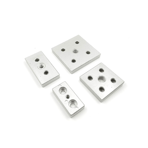 Tấm Kết Nối Tấm Nhôm 4080 Cấu Hình Cuối Mặt Tấm Kết Nối Khối Caster Điều Chỉnh Chân Hỗ Trợ Tấm Dưới Alu - Product Image 2