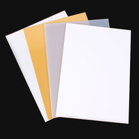 Matériel de carte en PVC laminé A4 pour impression jet d'encre, épaisseur 0,15 mm, feuille de plastique PVC blanche imprimable par jet d'encre pour carte d'identité