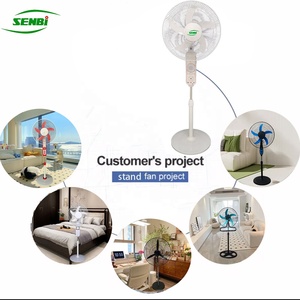 Ventilateur solaire sur pied 18 pouces, ventilateurs solaires de qualité supérieure avec <span class=keywords><strong>radio</strong></span>, ventilateur refroidisseur - Product Image 2