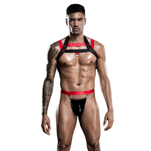 Precio de fábrica ajustable <span class=keywords><strong>hombre</strong></span> erótico chaleco Sexy <span class=keywords><strong>hombre</strong></span> cuerpo arnés club nocturno Sexy Bondage <span class=keywords><strong>ropa</strong></span> - Product Image 3
