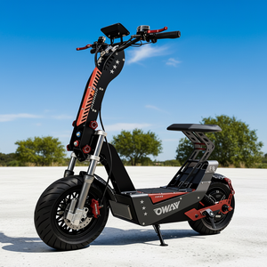 Scooter Plegable de Carreras de 15000W, 120km/h, 72V, 60Ah, 140-160km de Autonomía, Resistente al Agua - Product Image 1