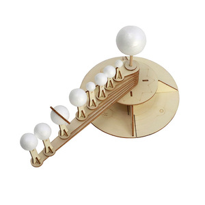 Kit de Ciencia <span class=keywords><strong>y</strong></span> Manualidades STEAM para Niños de <span class=keywords><strong>Primaria</strong></span>: Modelo de Madera DIY del Sistema Solar con los Ocho Planetas Principales - Product Image 5