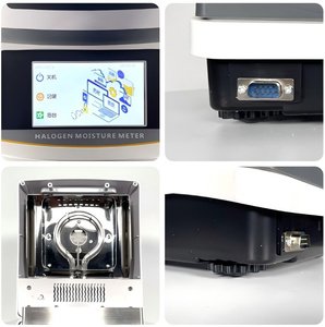 Humidimètres halogènes de haute précision Glomro pour aliments, produits chimiques, céréales, plastique, agriculture, résultats rapides, précision de 0,001 g - Product Image 4