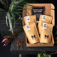 Sacs Kraft Pas Cher Avec Fenêtre Stand Up Zipper Ziplock Seal Pouch Brown White Kraft Coffee Tea Leaf Spice Paper Bags
