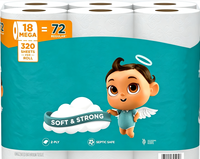 Papier hygiénique jumbo 4 plis, pâte vierge, solide, éco-responsable, usage commercial.